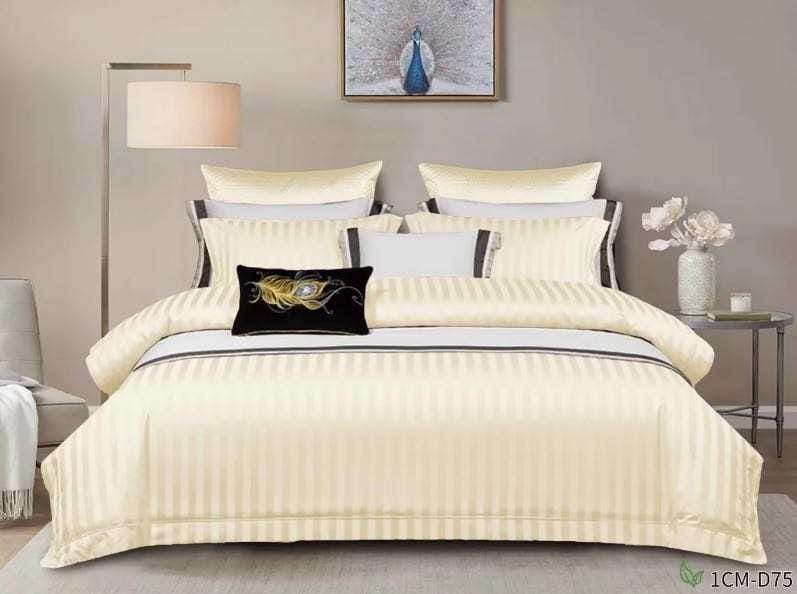 7X8 Luxury Cotton Stripped Duvet Cover Sets - Image 6