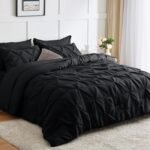 6X7 Pinch Pleat Pintuck Duvet Cover Set