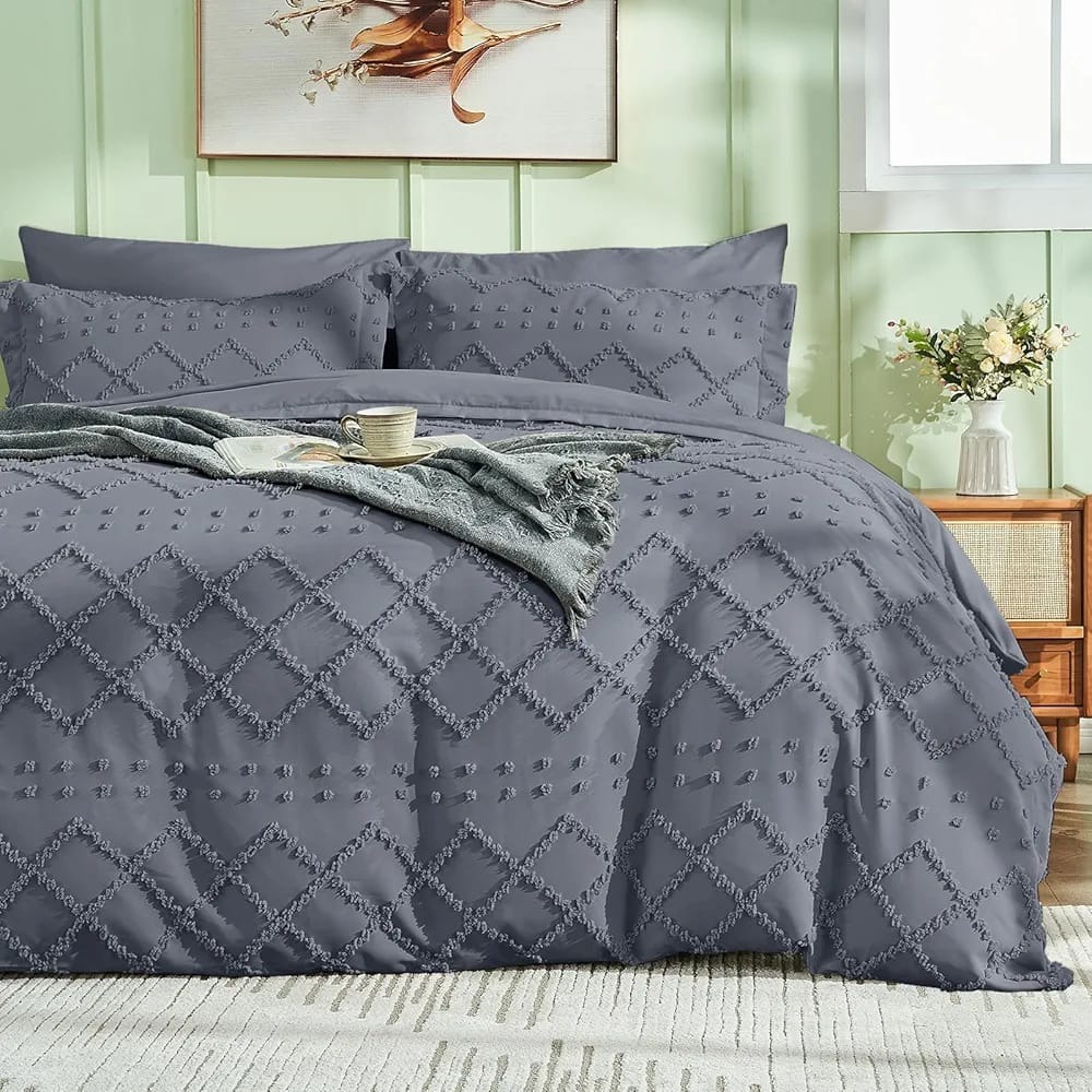 6X7 Tufted Duvets 4pc - Image 7