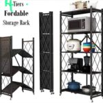 5 Foldable Storage Rack