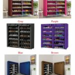 36 pairs Double column Shoerack