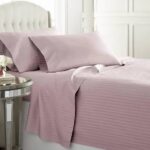 Striped Plain Bedsheet