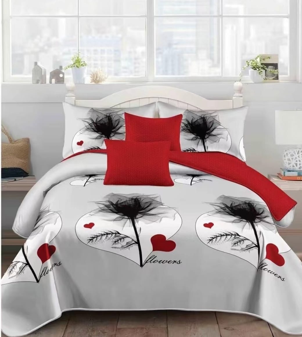 5X6 Cotton Flowered Duvet Covers - Image 2