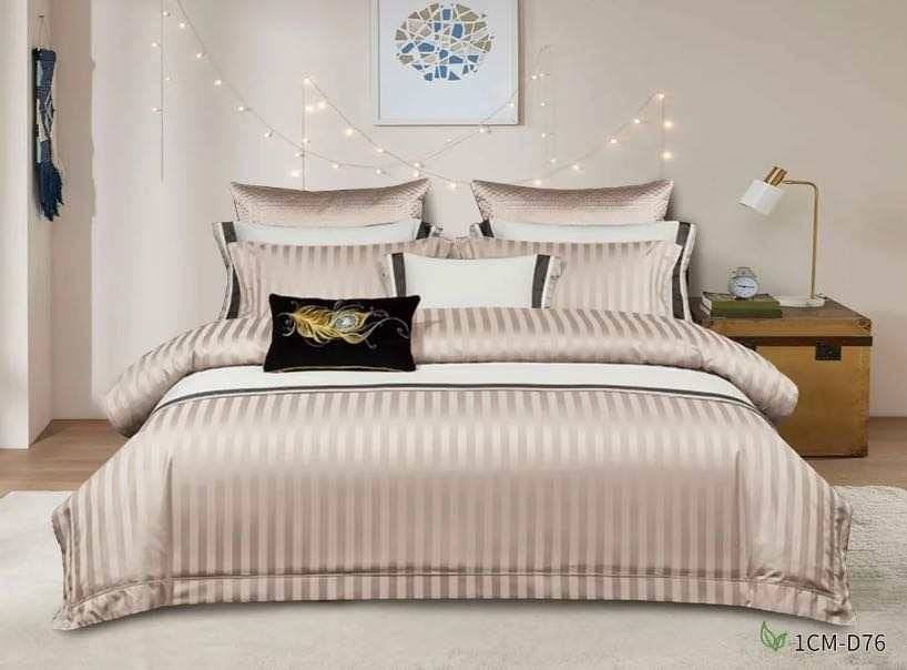 7X8 Luxury Cotton Stripped Duvet Cover Sets - Image 5