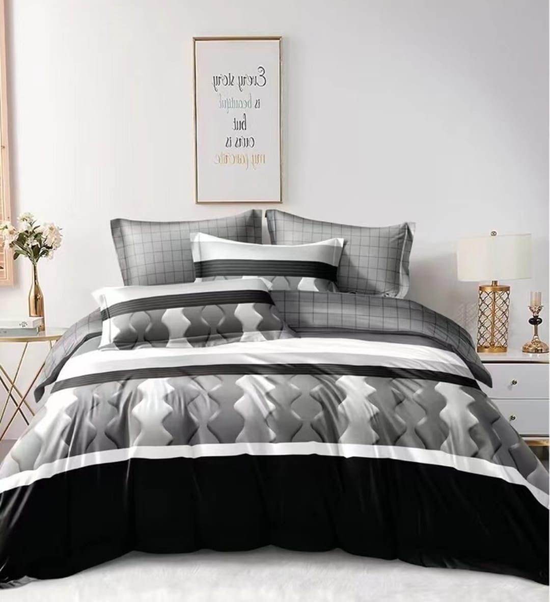 5X6 Cotton Flowered Duvet Covers - Image 5