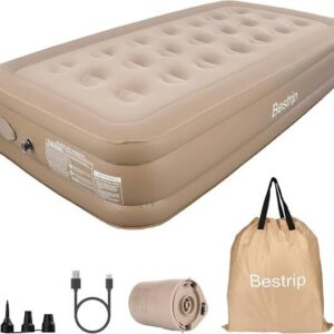 21 Holes Elevated Inflatable Air Bed 190x100x40cm