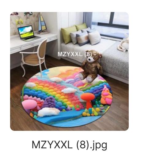 Round Mat Size 120 Cm - Image 9