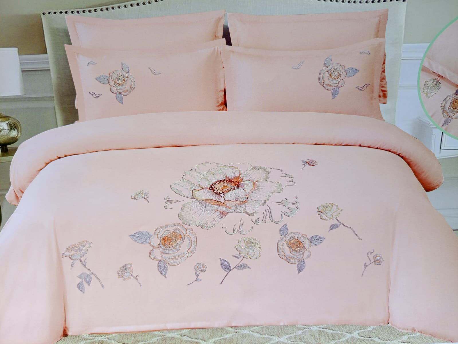 6X6 Tufted Duvet Cover 6Pc - Image 7