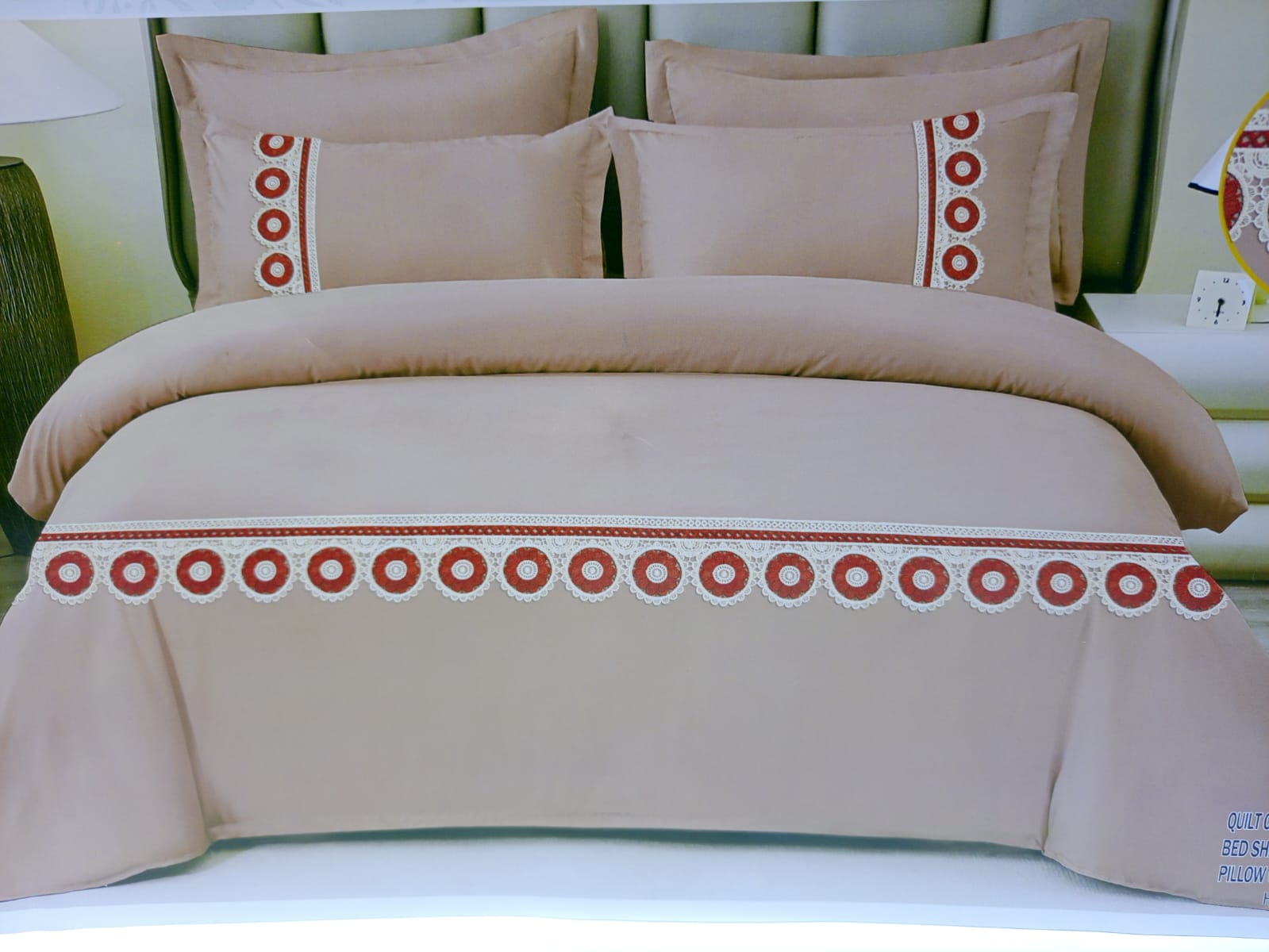 6X6 Tufted Duvet Cover 6Pc - Image 6