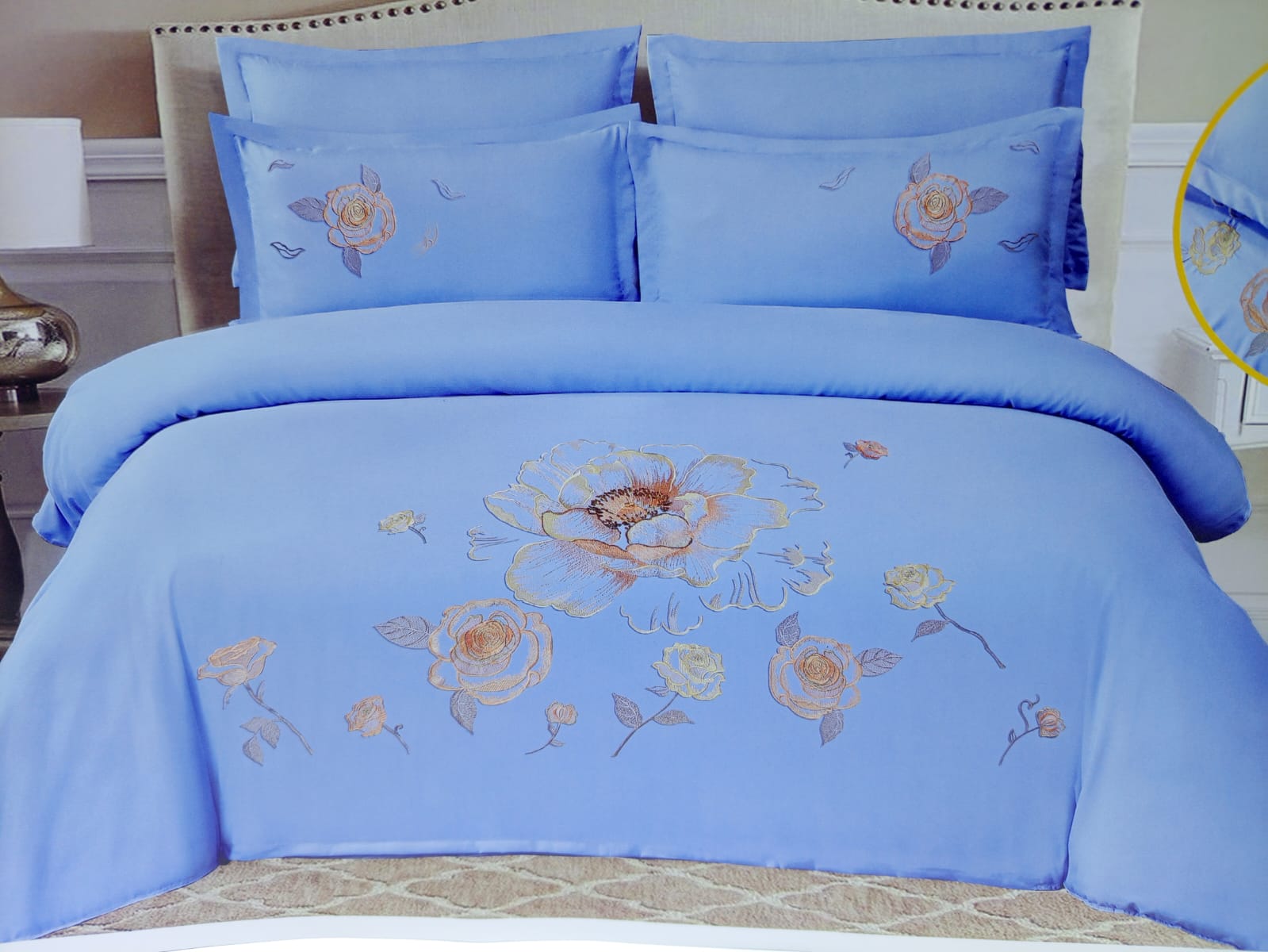 6X6 Tufted Duvet Cover 6Pc - Image 3