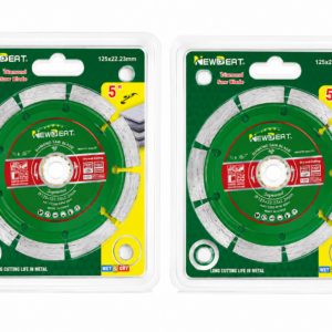 NewBeat 5" Diamond Segment Blade for Wall Chaser – Long Life Masonry Cutting Disc