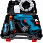 88V Cordless High Pressure Washer – Portable Battery-Powered Car Wash Machine with 2 Batteries