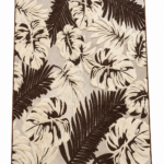 Luxury Tropical Leaf Area Rug – Modern Soft Living Room Carpet 7x10