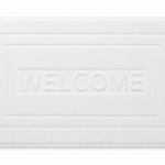 Welcome Door Mat 50×80cm – Soft Absorbent Entrance Floor Mat