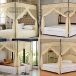 : 4 Stand Mosquito Net 5x6