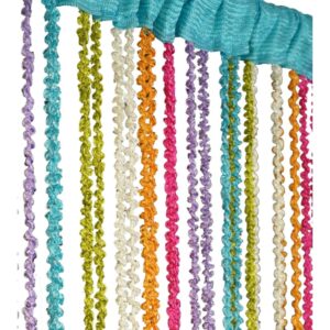 Rainbow Braided String Curtain – 1M×1.5M