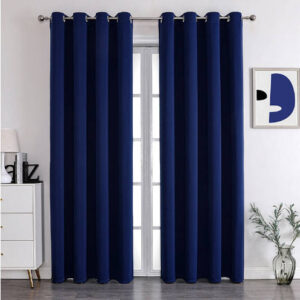 3 Piece Curtain Set – 2 Curtains (1.5M + 1.5M) & 1 Sheer 3M, Height 2.5M