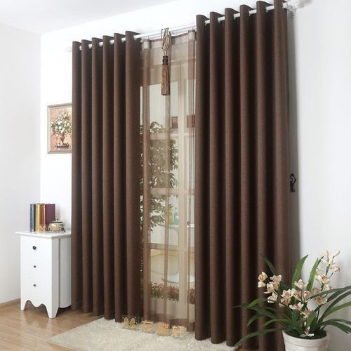 3 Piece Curtain Set – 2 Curtains (1.5M + 1.5M) & 1 Sheer 3M, Height 2.5M