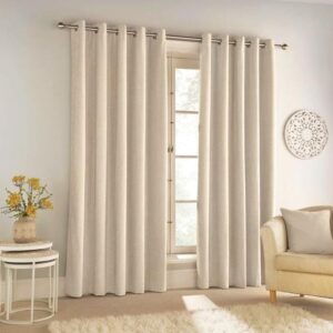 3 Piece Curtain Set – 2 Curtains (1.5M + 1.5M) & 1 Sheer 3M, Height 2.5M