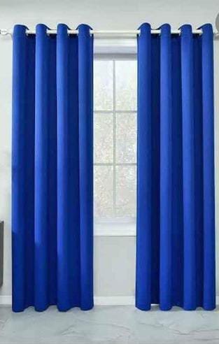 3 Piece Curtain Set – 2 Curtains (1.5M + 1.5M) & 1 Sheer 3M, Height 2.5M