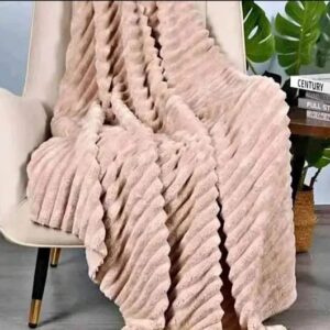 Fleece Blanket 180×200cm – Soft Warm Plush Throw Blanket