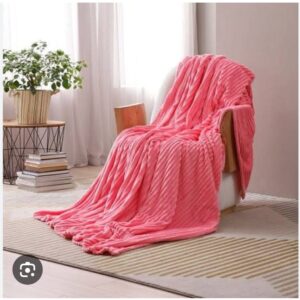 Fleece Blanket 180×200cm – Soft Warm Plush Throw Blanket