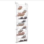 Over-the-Door Shoe Rack Organizer – 12 Tier Space-Saving Storage Rack (Holds Up to 36 Pairs