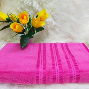 Luxury Cotton Bath Towel 90 x 165cm – Soft, Absorbent & Durable