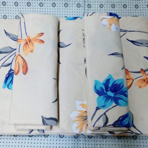 4 Piece Bedsheet Set 6x6 – 2 Bedsheets & 2 Pillow Cases Soft and Comfortable