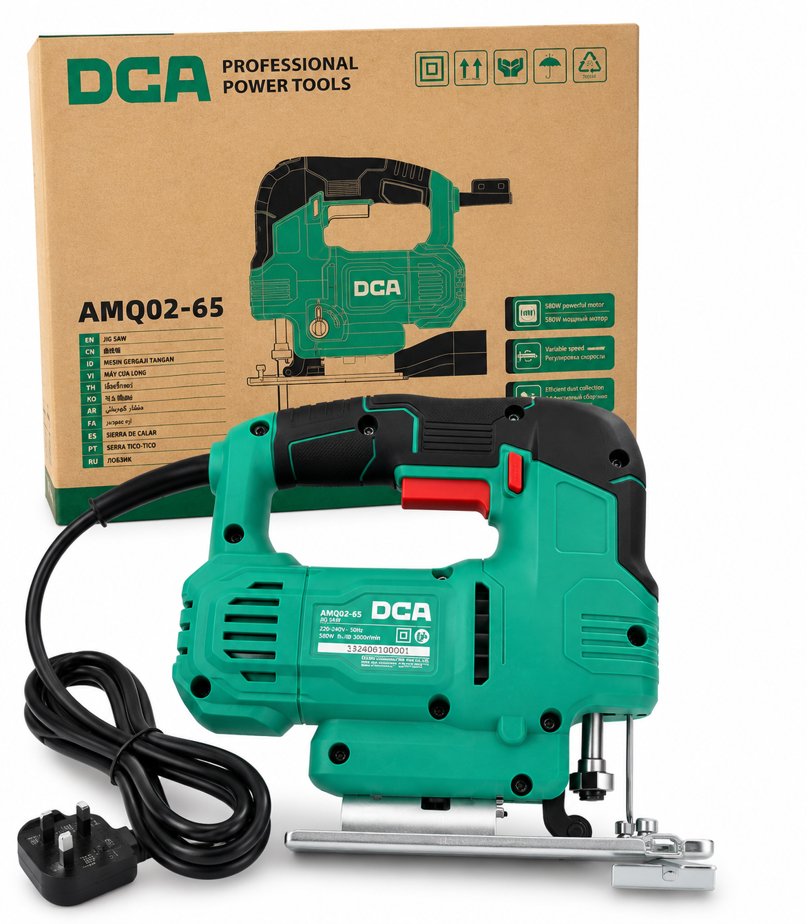 DCA AMQ02-65 Jigsaw 550W | Professional Electric Jig Saw Kenya