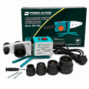 POWER ACTION Plastic Tube Welding Machine TW1700 1700W | PPR & PE Pipe Fusion Welder