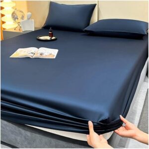 5x6 Waterproof Bamboo Mattress Protector with 2 Cotton Pillowcases – Terry Cloth Fitted Mattress Cover
