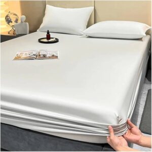 6x6 Waterproof Bamboo Mattress Protector with 2 Cotton Pillowcase