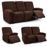 7 Seater Recliner Loose Sofa Covers – Stretch Elastic Washable Furniture Protector