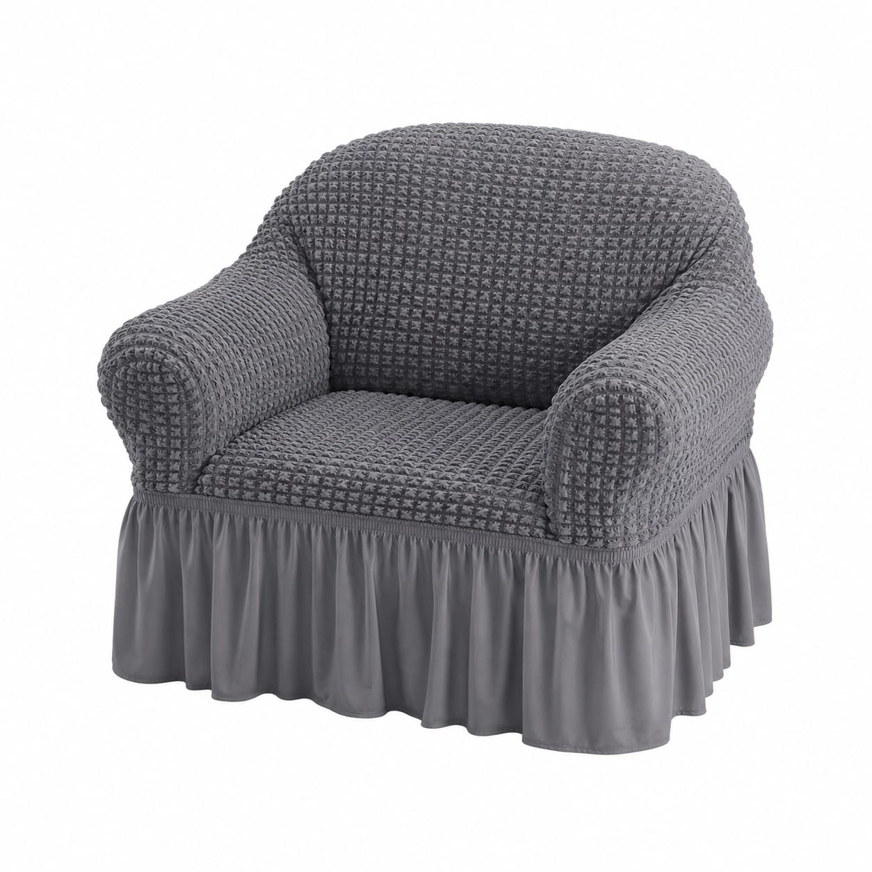 1 Seater Bubble Loose Cover | Stretch Washable Sofa Cover