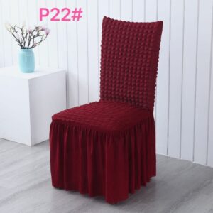 Dining Chair Loose Covers – Stretch Washable Chair Protector Slipcovers