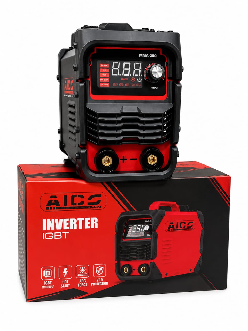 AICO MMA-250 IGBT Inverter Welding Machine 250A Digital Arc Welder