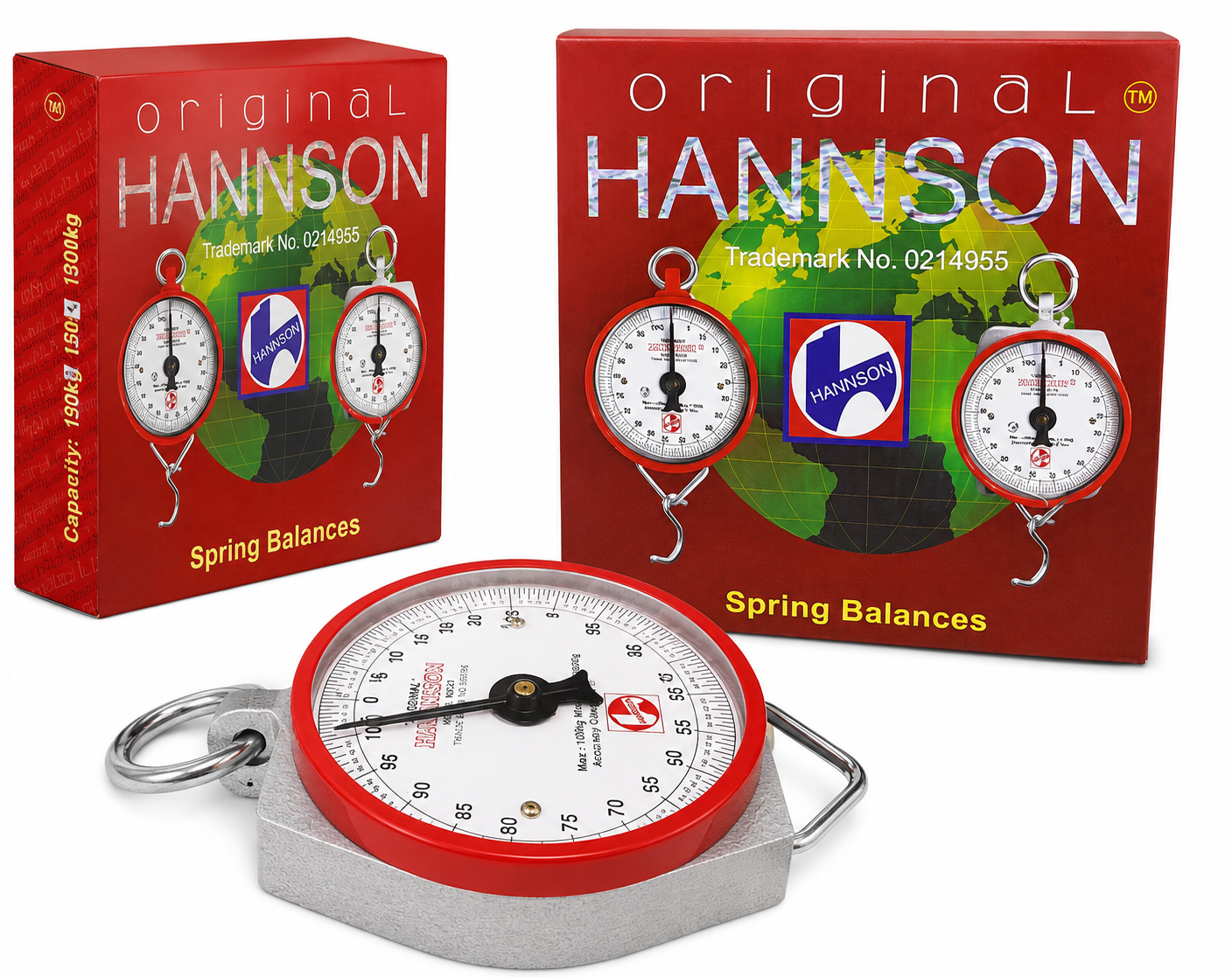 150kg Hannson Round Spring Balance Scale