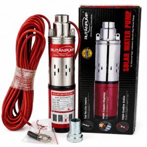 RUTANPUMP 750W Solar Submersible Water Pump – 48V Deep Well Pump