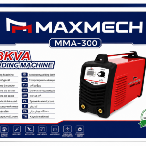 MAXMECH MMA-300 Welding Machine 7.8kVA – IGBT Inverter Welder