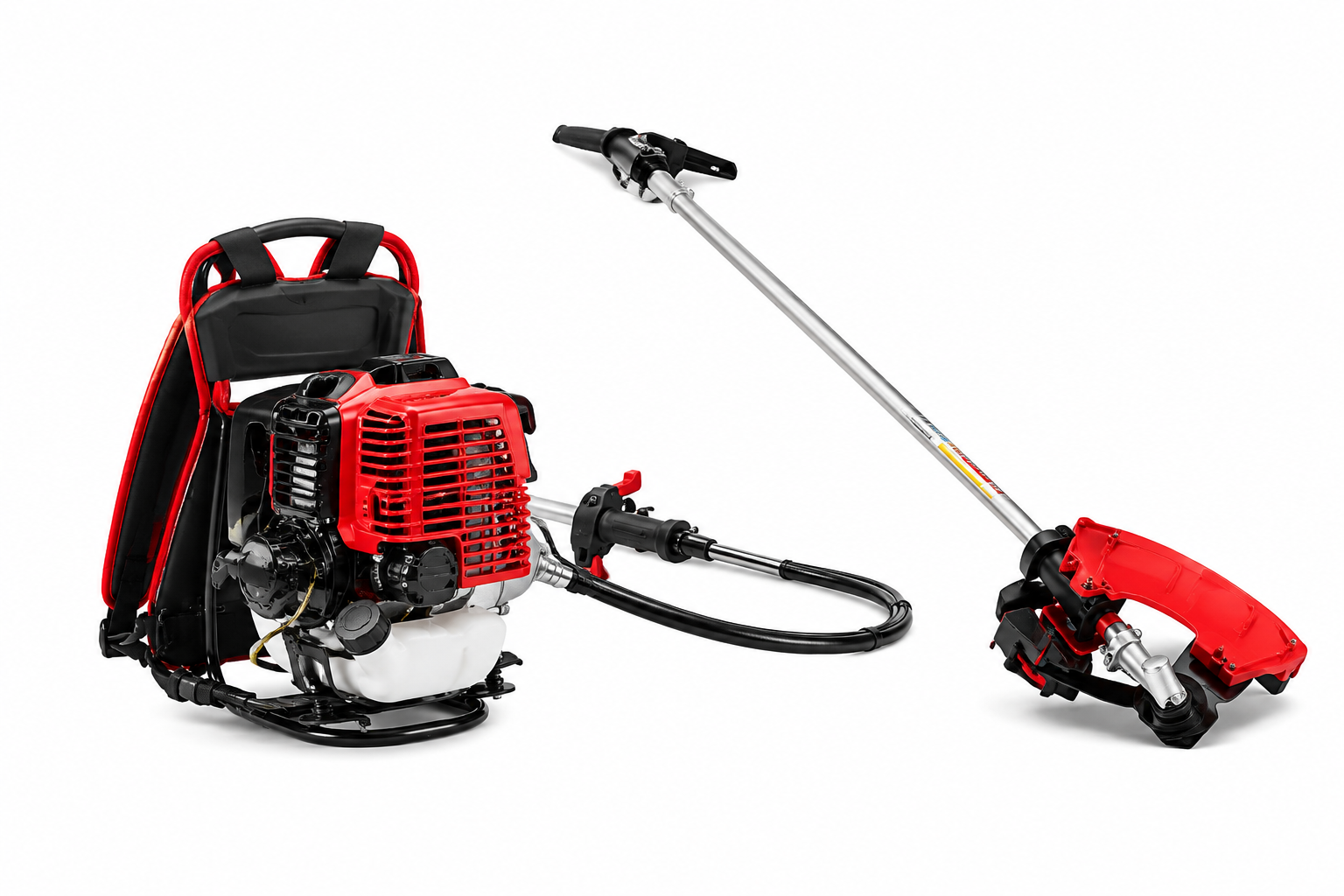 Premier 4-Stroke Side Pack Brush Cutter – Petrol Grass Cutter