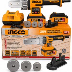 INGCO 20V Cordless Plastic Pipe Welding Tool | Portable PPR Pipe Welder