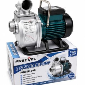 Freevel 1HP DC Solar Booster Pump – 750W Solar Water Pump