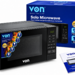 VON 20L Digital Microwave Oven – Easy Clean with Child Safety Lock