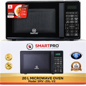 Smartpro 20L Digital Microwave Oven – Express Cooking & Child Lock