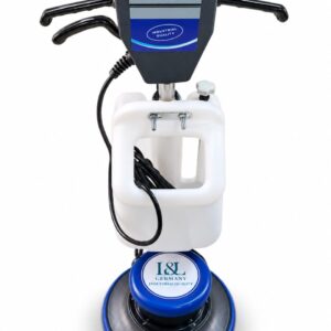 L&L 1100W Floor Scrubbing Machine 17 Inch – Carpet Cleaner, Floor Washer & Low-Speed Polisher